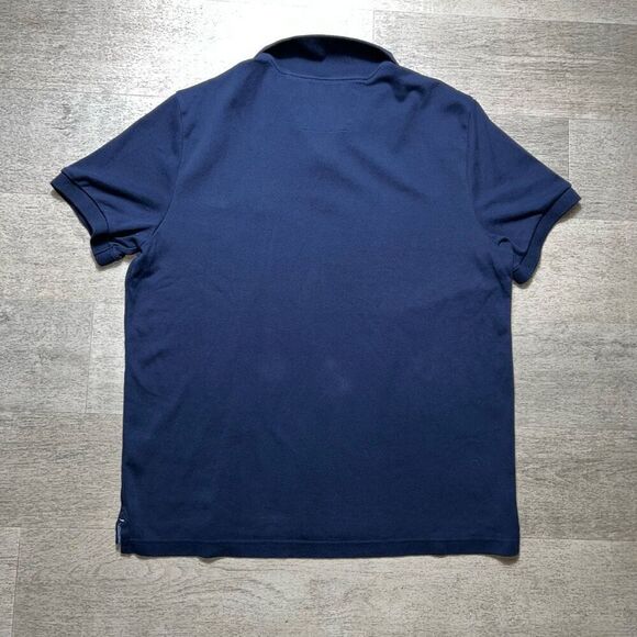 Nautica Navy Blue Short Sleeve Slim Fit Deck Polo Men’s Large - Picture 7 of 11